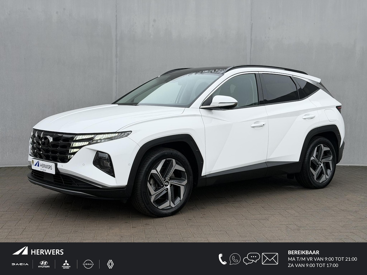 Hyundai Tucson - 1.6 T-GDI PHEV Premium Sky 4WD / Dealer Onderhouden / Panoramadak / Standkachel / 360 Came - AutoWereld.nl