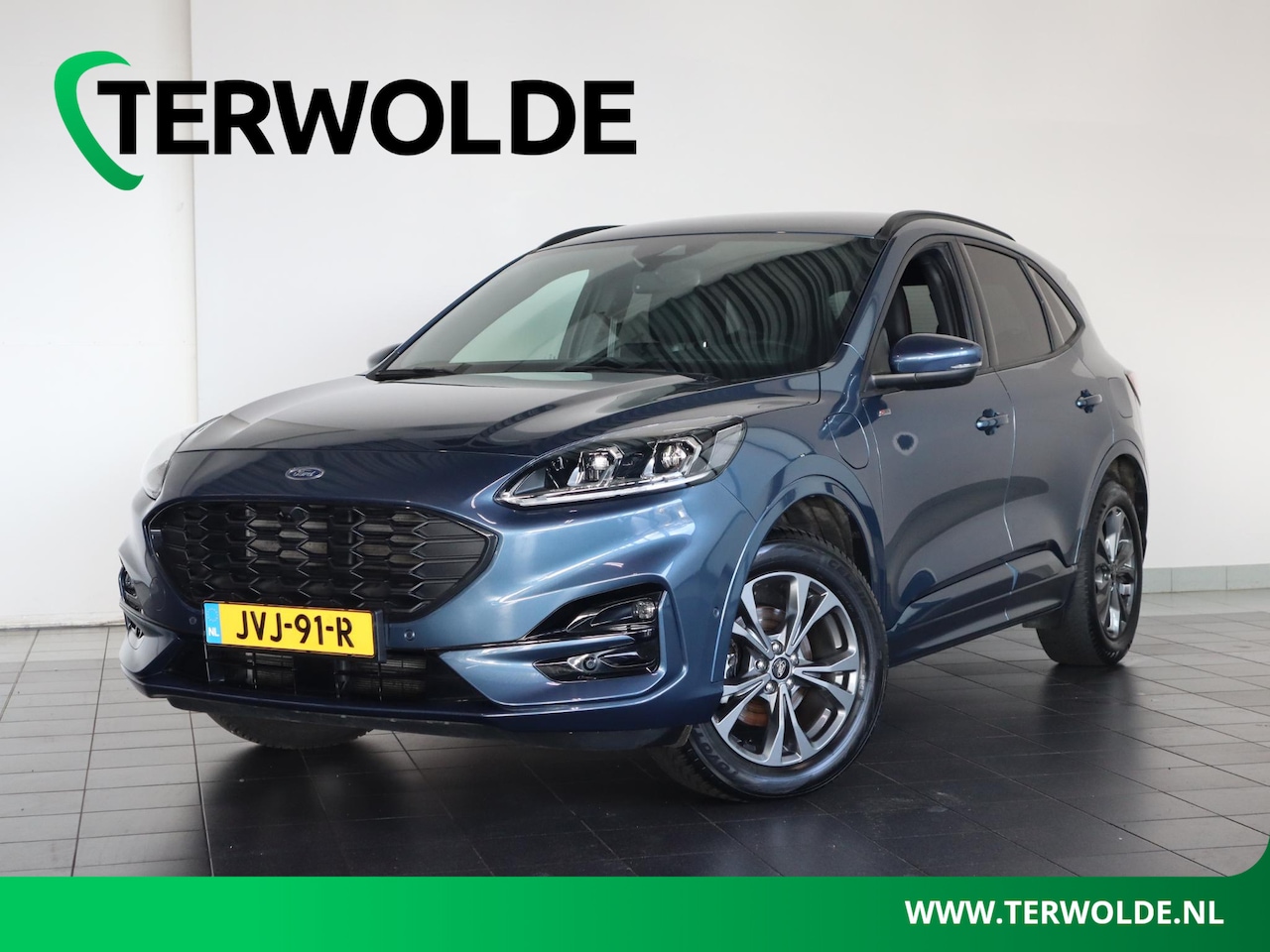 Ford Kuga - 2.5 PHEV ST-Line X | Trekhaak | Adapt. Cruise | Head Up | Stoel-, Stuur- & Voorruitverw. | - AutoWereld.nl