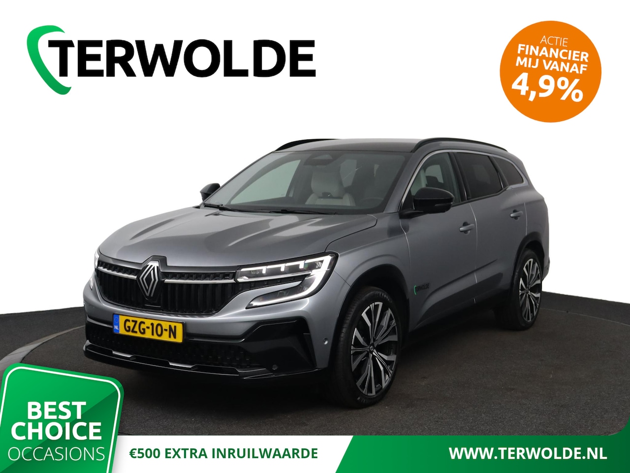 Renault Espace - iconic E-Tech full hybrid 200 - 7 zitplaatsen | Panoramadak | Trekhaak | - AutoWereld.nl