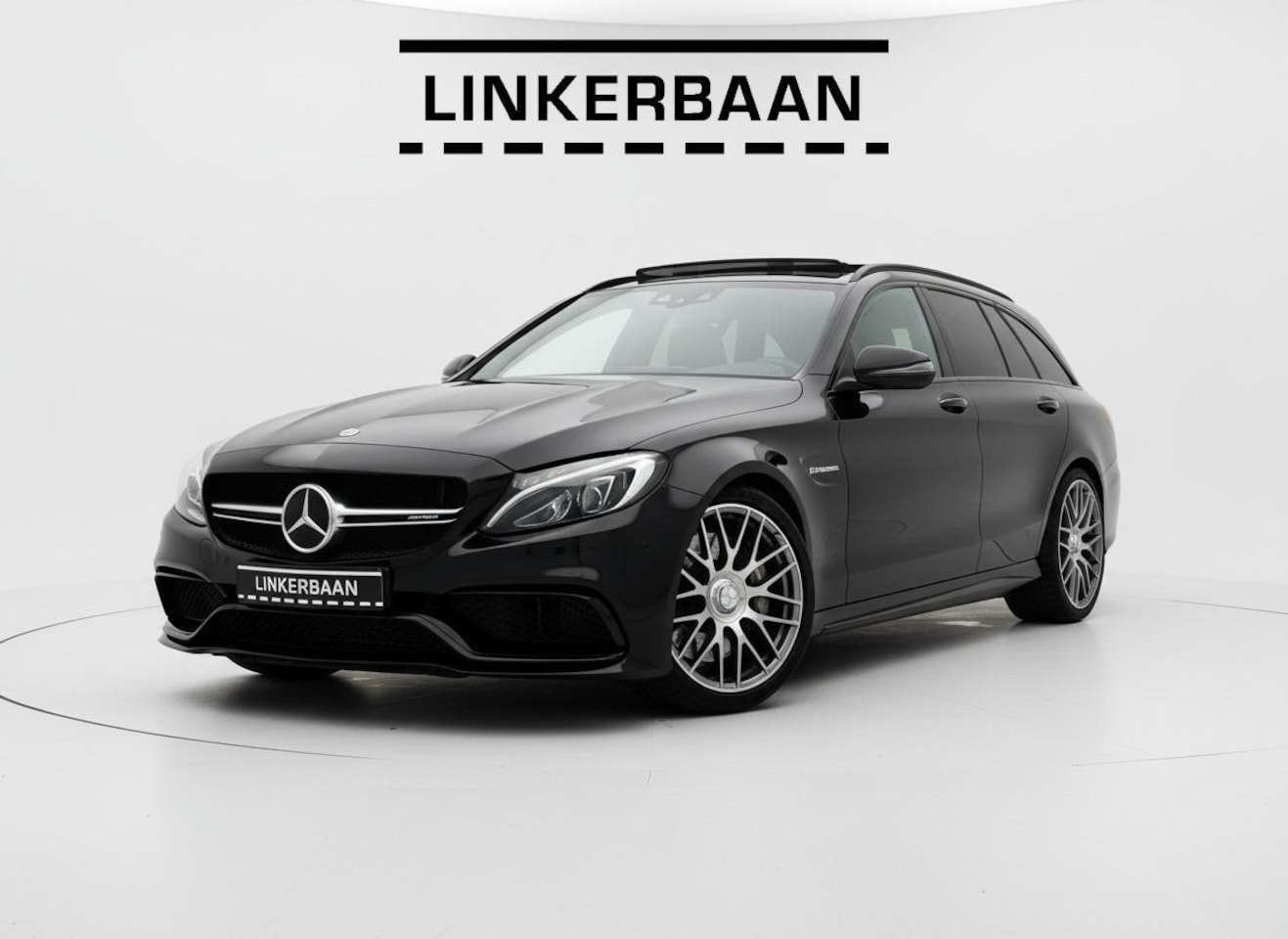 Mercedes-Benz C-klasse Estate - AMG C63 V8 Biturbo | Panodak | Burmester | Rijassistentie Plus | 19 inch | - AutoWereld.nl