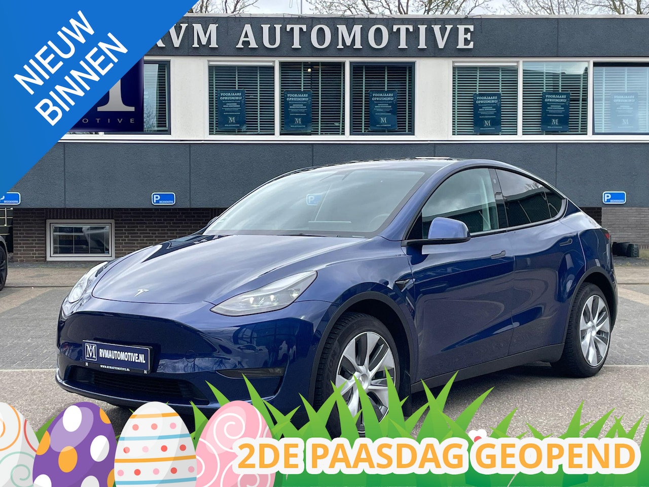 Tesla Model Y - Long Range AWD 75 kWh VAN: 34.900,- VOOR: 32.877,- UW LENTEVOORDEEL: 3.023,- | RIJKLAARPRI - AutoWereld.nl