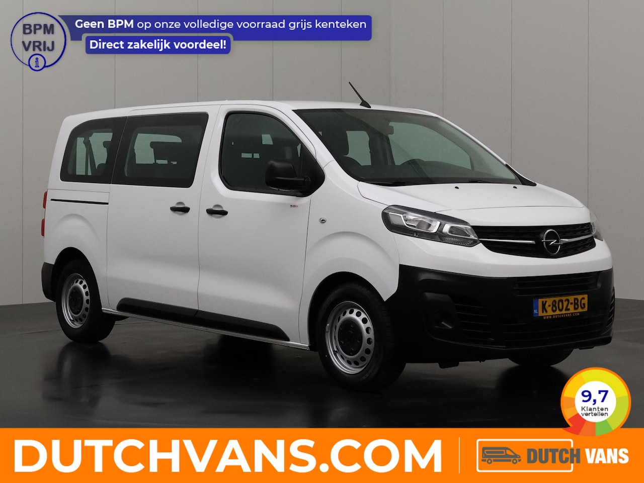 Opel Vivaro Combi - 1.5CDTI Lang Personenbus | 9-Persoons | Navigatie | Multimedia | Airco | Cruise - AutoWereld.nl
