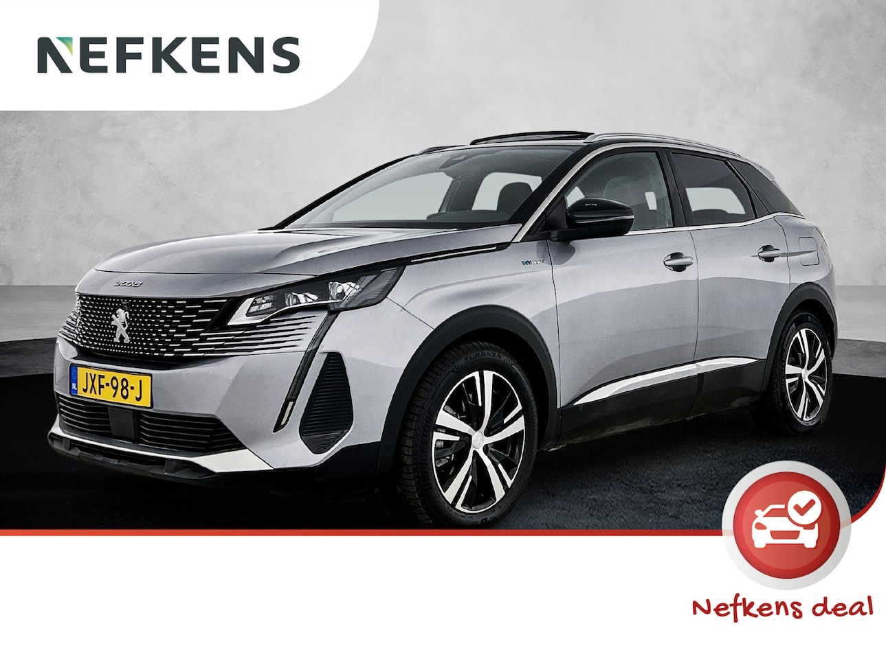 Peugeot 3008 - SUV GT 1.6 Plug-in HYbrid4 300pk Automaat | Navigatie | Schuif-/kanteldak | Rondomzichtcam - AutoWereld.nl