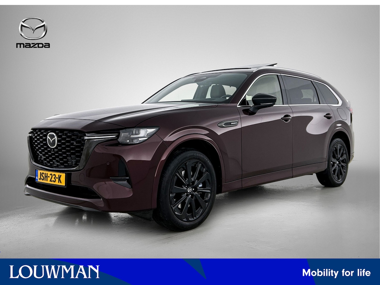 Mazda CX-80 - 2.5 e-SkyActiv PHEV Homura Plus / Panorama-dak / 7-zitplaatsen / Leder int. - AutoWereld.nl
