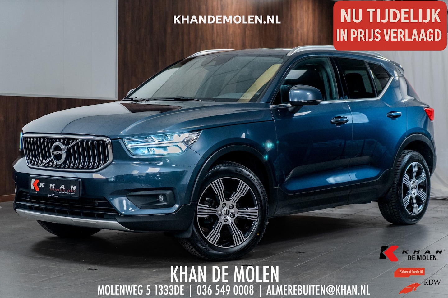 Volvo XC40 - T2 Geartronic Inscription BTW|Pano|Leer|HarmanKardon|Elektrische Achterklep| - AutoWereld.nl