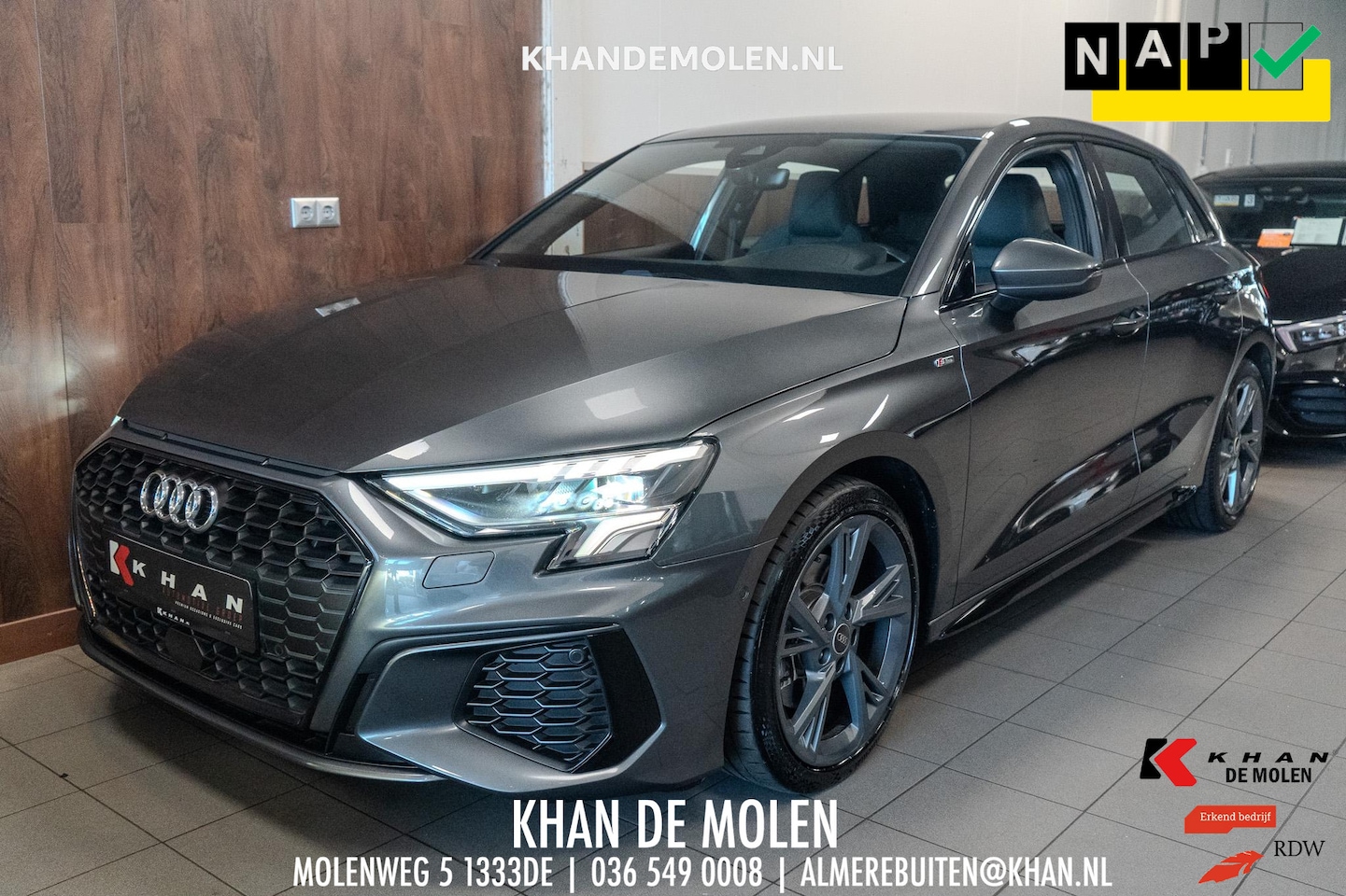 Audi A3 Sportback - 30 TFSI S-Line 3x S-line|Cruise|Digital Dashboard - AutoWereld.nl