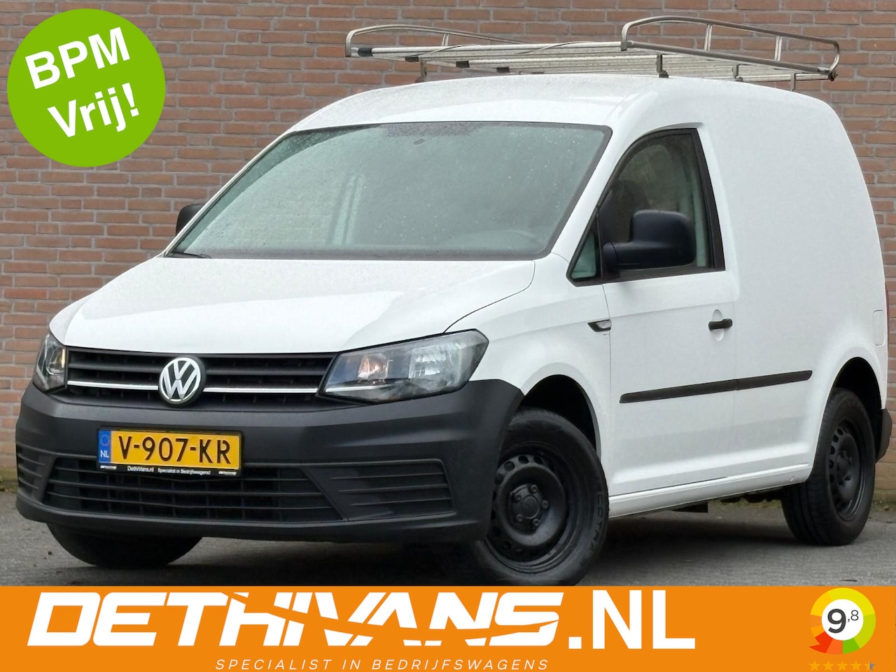 Volkswagen Caddy - 2.0TDI Carplay / Trekhaak / Imperiaal / Euro6 - AutoWereld.nl