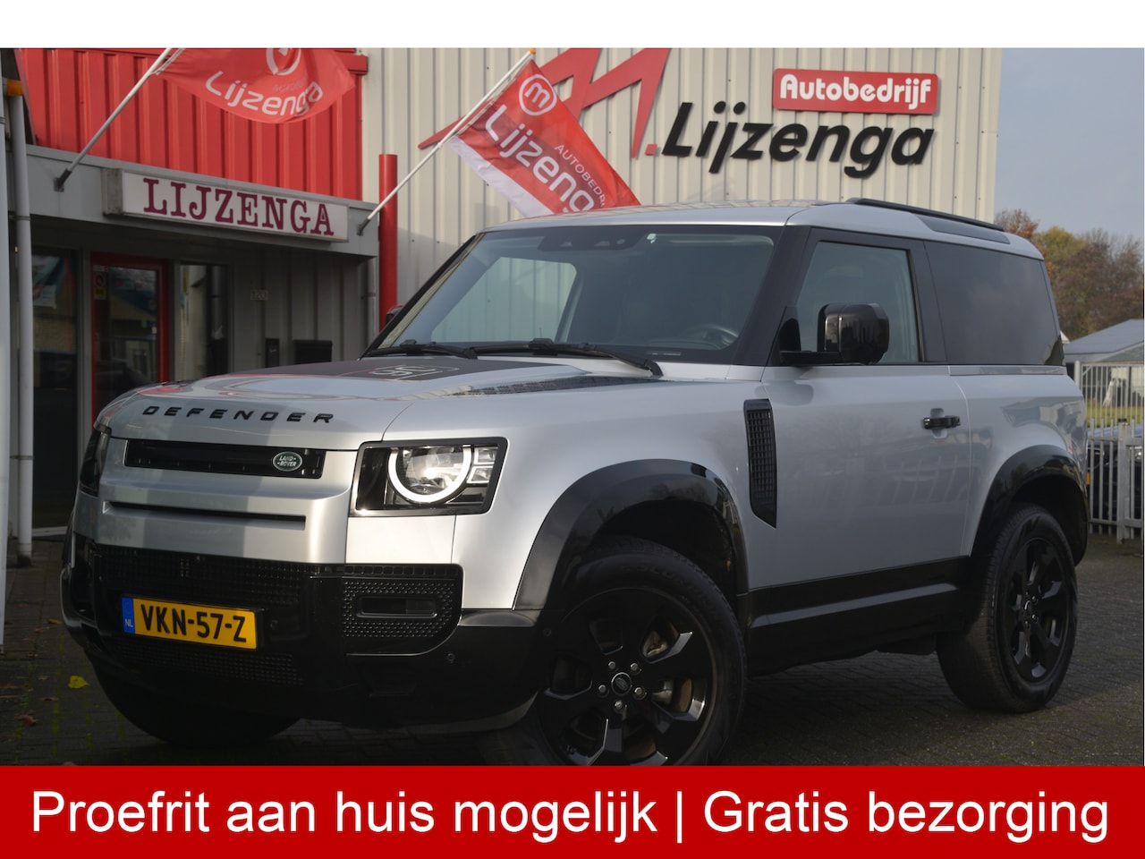 Land Rover Defender 90 - 3.0 D200 MHEV S NL Auto | 360 camera | ex BTW | Trekhaak | Leer | Keyless - AutoWereld.nl