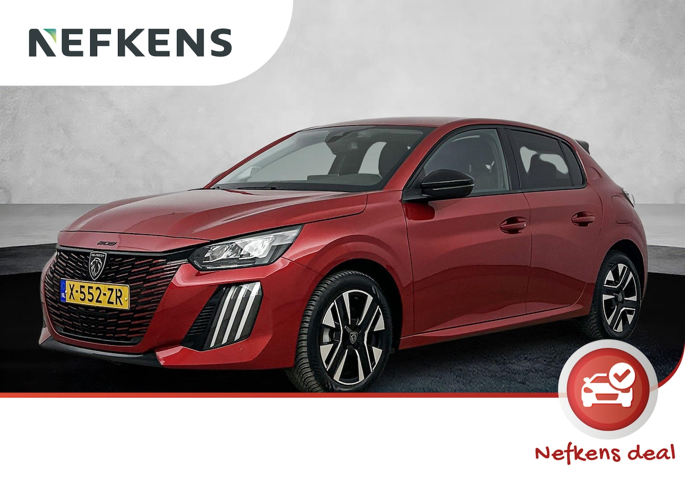 Peugeot 208 - Hybrid 100 e-DCS6 Allure | 1ste eigenaar | Navigatie | Automaat | Lichtmetalen velgen | - AutoWereld.nl