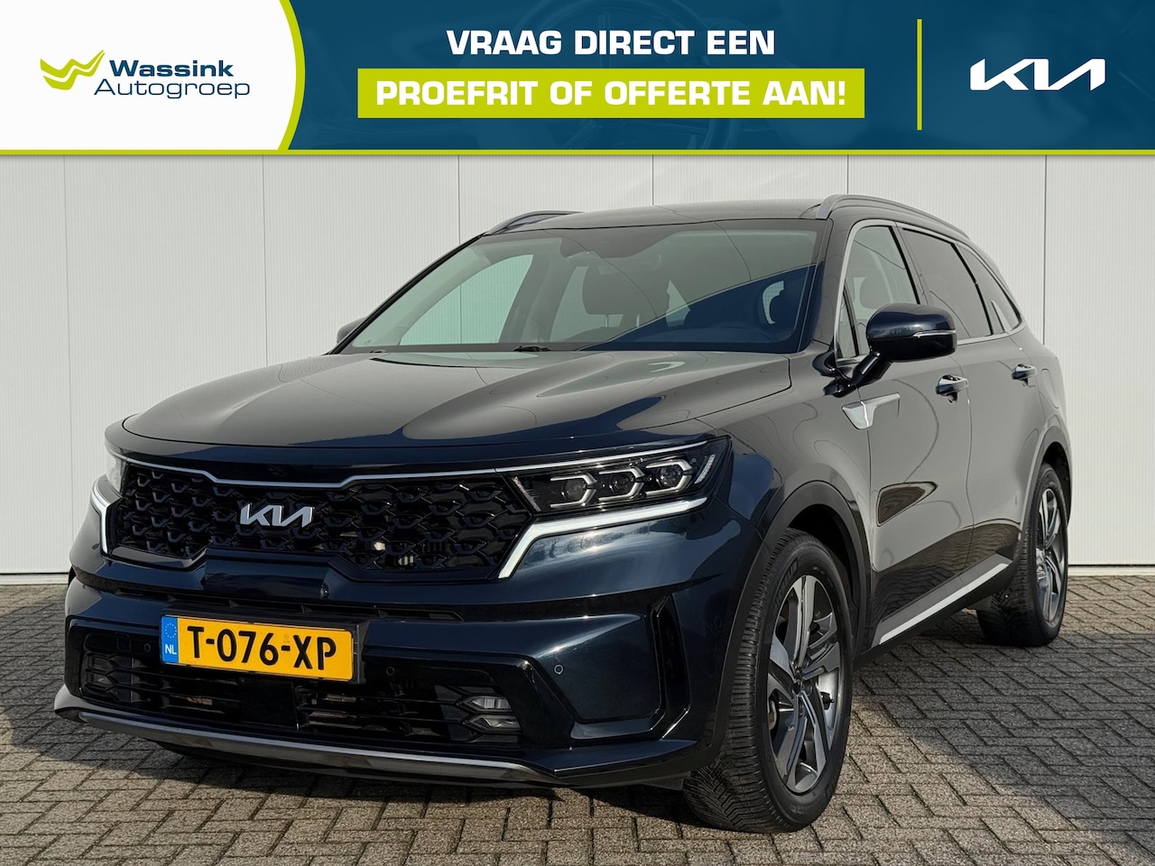 Kia Sorento - 1.6 T-GDi 265pk PHEV DynamicPlusLine 7 zits I Bose Audio | Stoel- en Stuurverwarming | Ada - AutoWereld.nl
