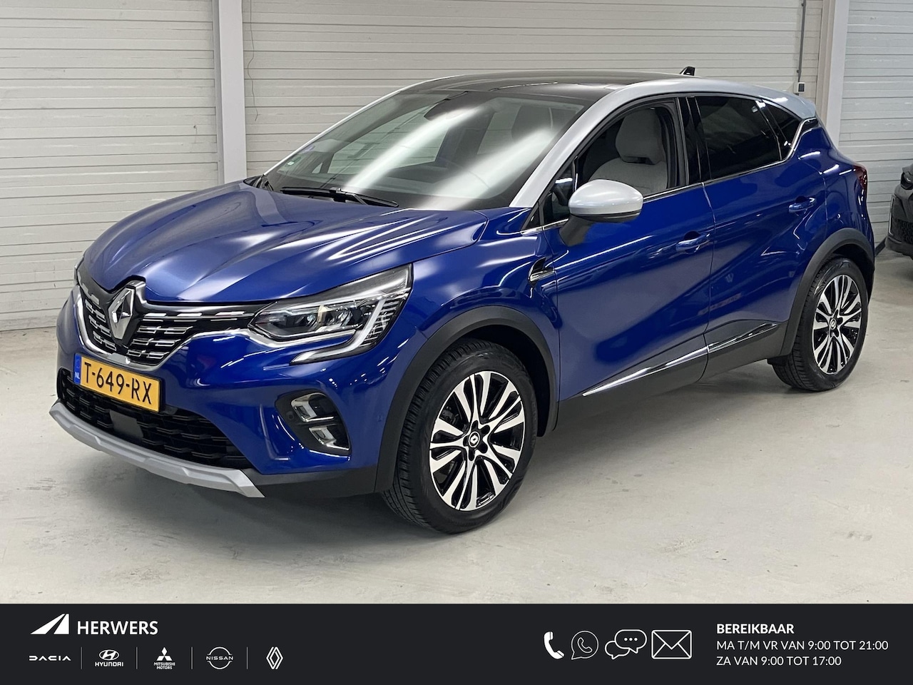 Renault Captur - 1.6 E-Tech full hybrid 145 iconic Trekhaak / All seasonbanden / Panorama schuif kanteldak - AutoWereld.nl