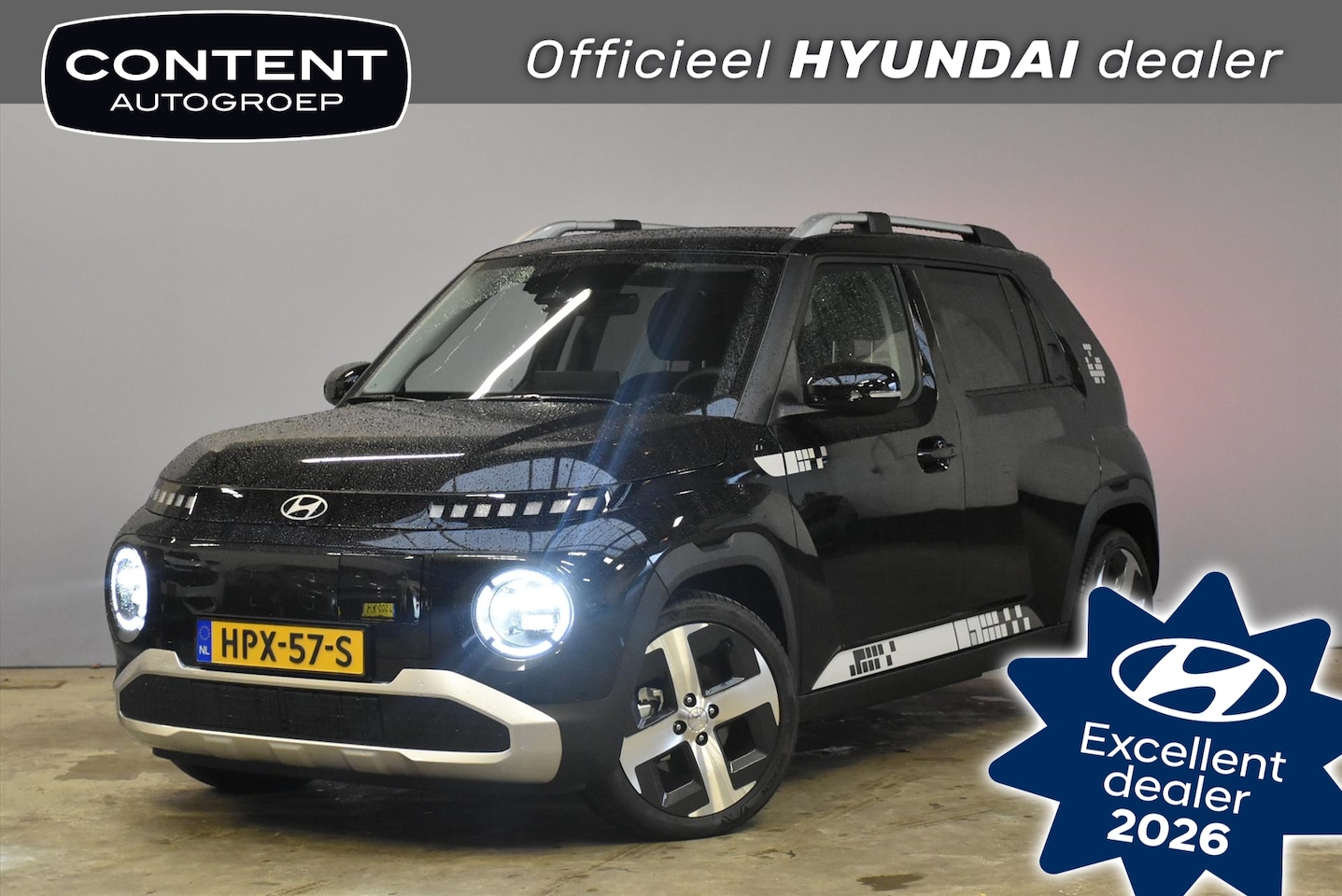 Hyundai Inster - 49 kWh 115pk Evolve I Sport Edition 3 fase 11kW - AutoWereld.nl