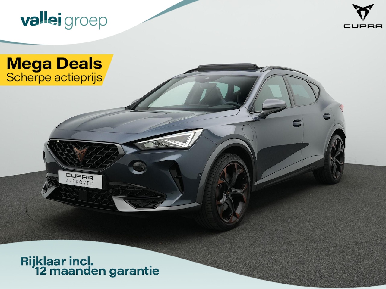CUPRA Formentor - 1.4 e-Hybrid 245 pk DSG VZ Performance | Panoramadak | Sabelt CUP-kuipstoelen | Adaptief s - AutoWereld.nl