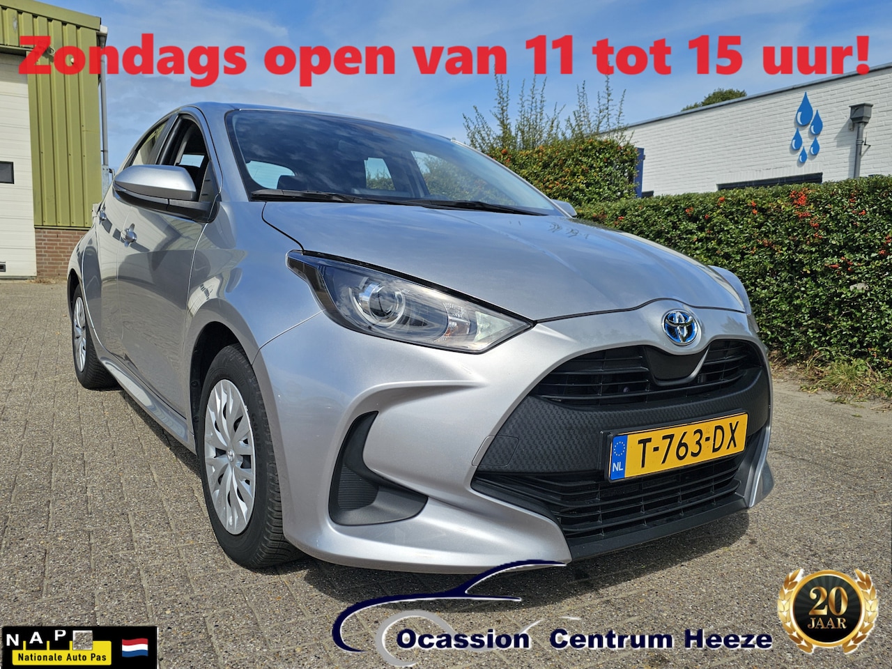 Toyota Yaris - 1.5 Hybrid, 1e Eig! Camera! Carplay! Zondag OPEN! - AutoWereld.nl