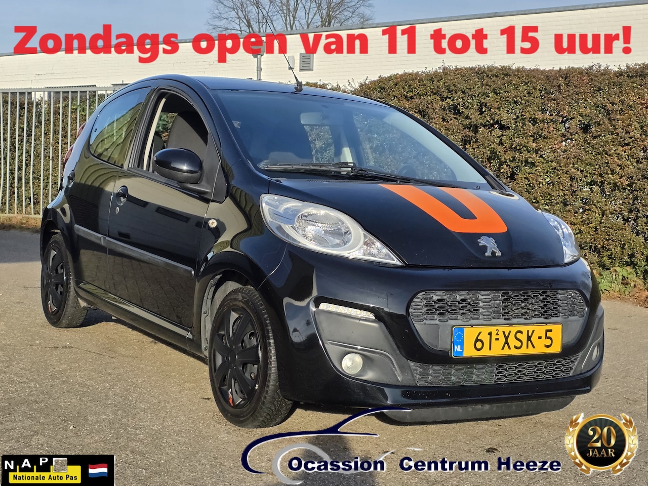 Peugeot 107 - 1.0 Active AUT! Airco! 68dkm! Apk 11-2026! Zondag OPEN! - AutoWereld.nl
