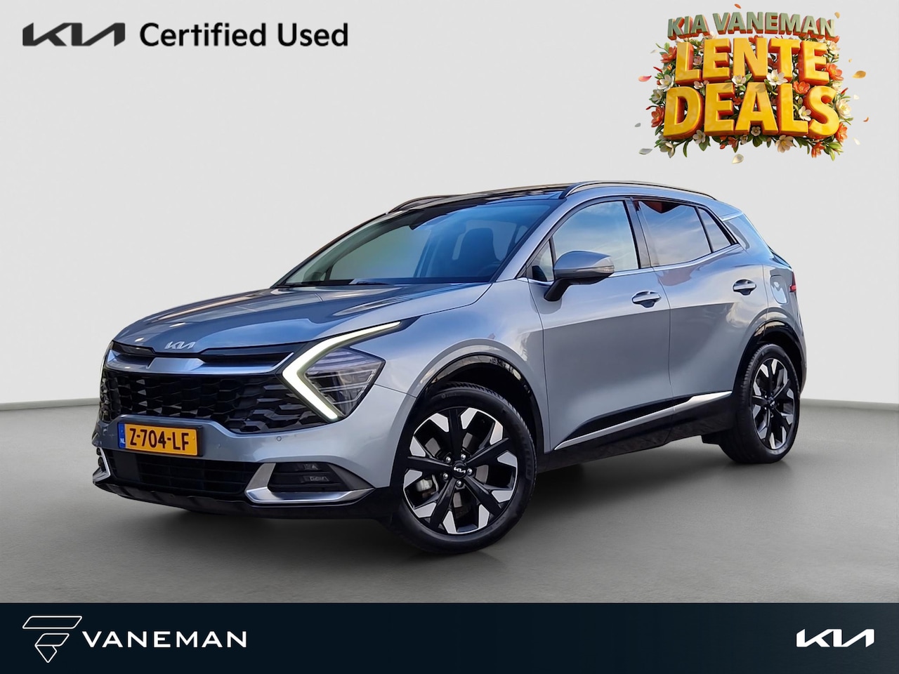 Kia Sportage - 1.6 T-GDi Plug-in Hybrid AWD DynamicPlusLine | Mooie LMV | Adapt. Cruise | Elektr. Voorsto - AutoWereld.nl