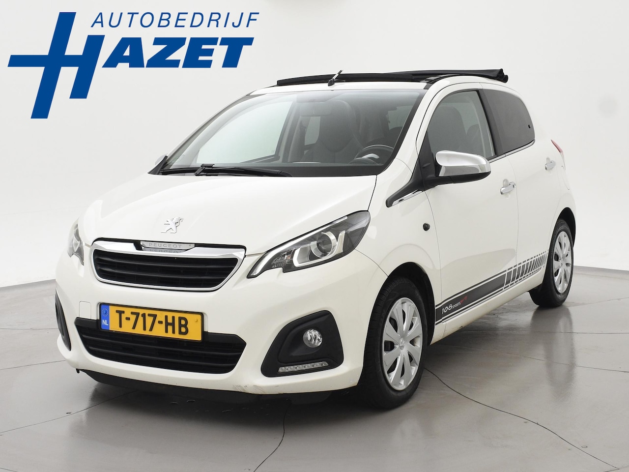 Peugeot 108 - 1.0 VTi AUT. ALLURE TOP! CABRIO + LEDER | CAMERA | APPLE CARPLAY | STOELVERW. | LED | CLIM - AutoWereld.nl