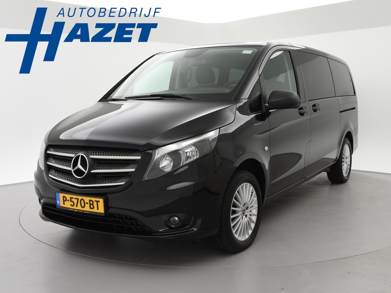 Mercedes-Benz eVito Tourer - PRO L2 7-PERS. *MARGE* + 2 ELEKTR. SCHUIFDEUREN | LEDER | STOELVERW. | CAMERA | NAVIGATIE - AutoWereld.nl