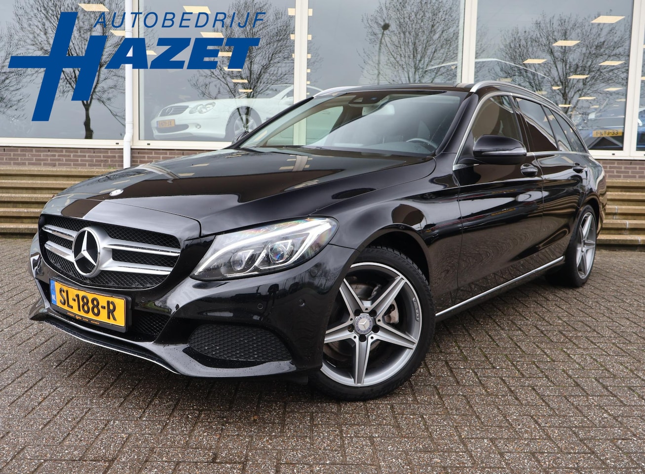 Mercedes-Benz C-klasse Estate - 200 PREMIUM PLUS 184 PK AUT. + WEGKL. TREKHAAK | DRAADLOZE CARPLAY | CAMERA | 18 INCH AMG - AutoWereld.nl