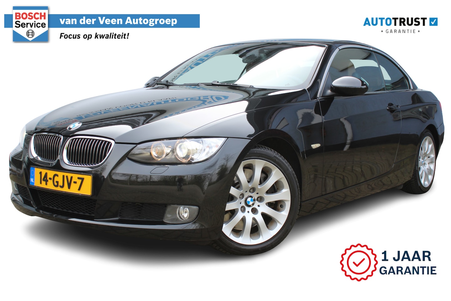 BMW 3-serie Cabrio - 330i | 3.0L 6 Cilinder 272 Pk | Elektrisch verstelbare stoelen | Parkeersensoren achter | - AutoWereld.nl