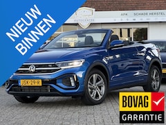 Volkswagen T-Roc Cabrio - 1.5 TSI R-Line NAVI | TREKHAAK | RACING BLUE | BOVAG
