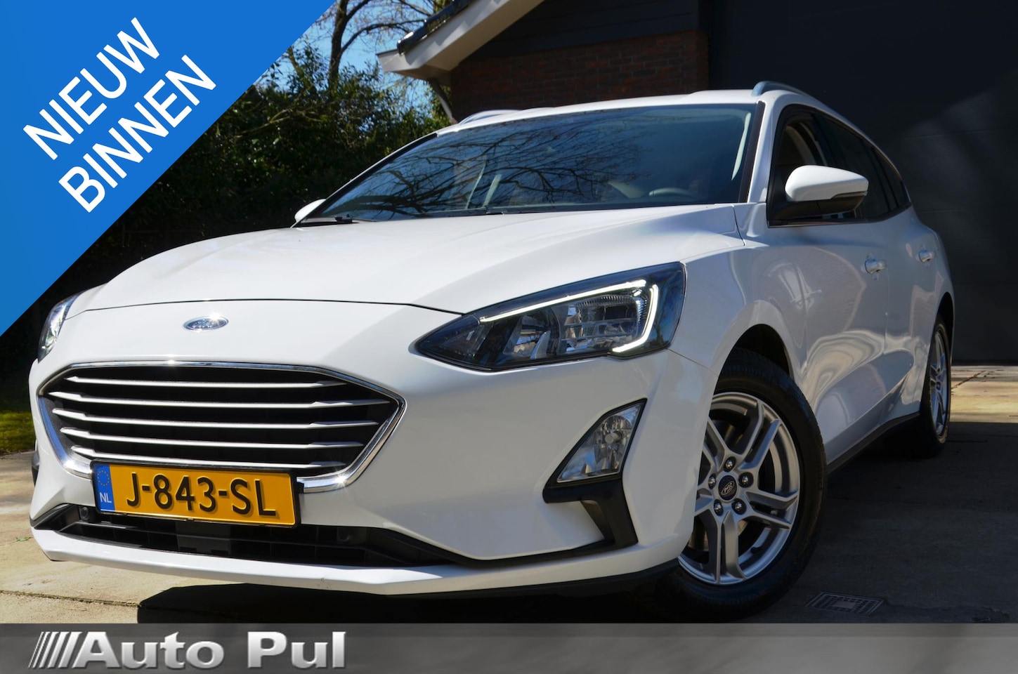 Ford Focus Wagon - 1.0 EcoBoost Trend Edition Business Navi/Pdc/Ecc/Led/Stoel Stuur & ruitverwarming/Cr-Contr - AutoWereld.nl