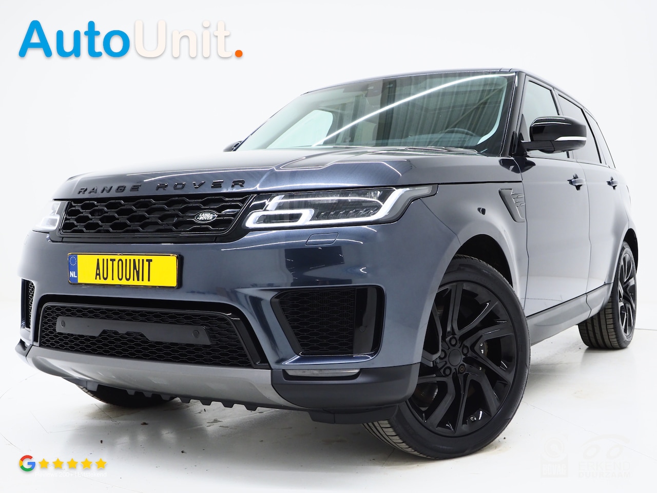 Land Rover Range Rover Sport - P400e SVO Palette Grey | Black Pack | Panoramadak | Luchtvering | Meridian | Camera | Carp - AutoWereld.nl