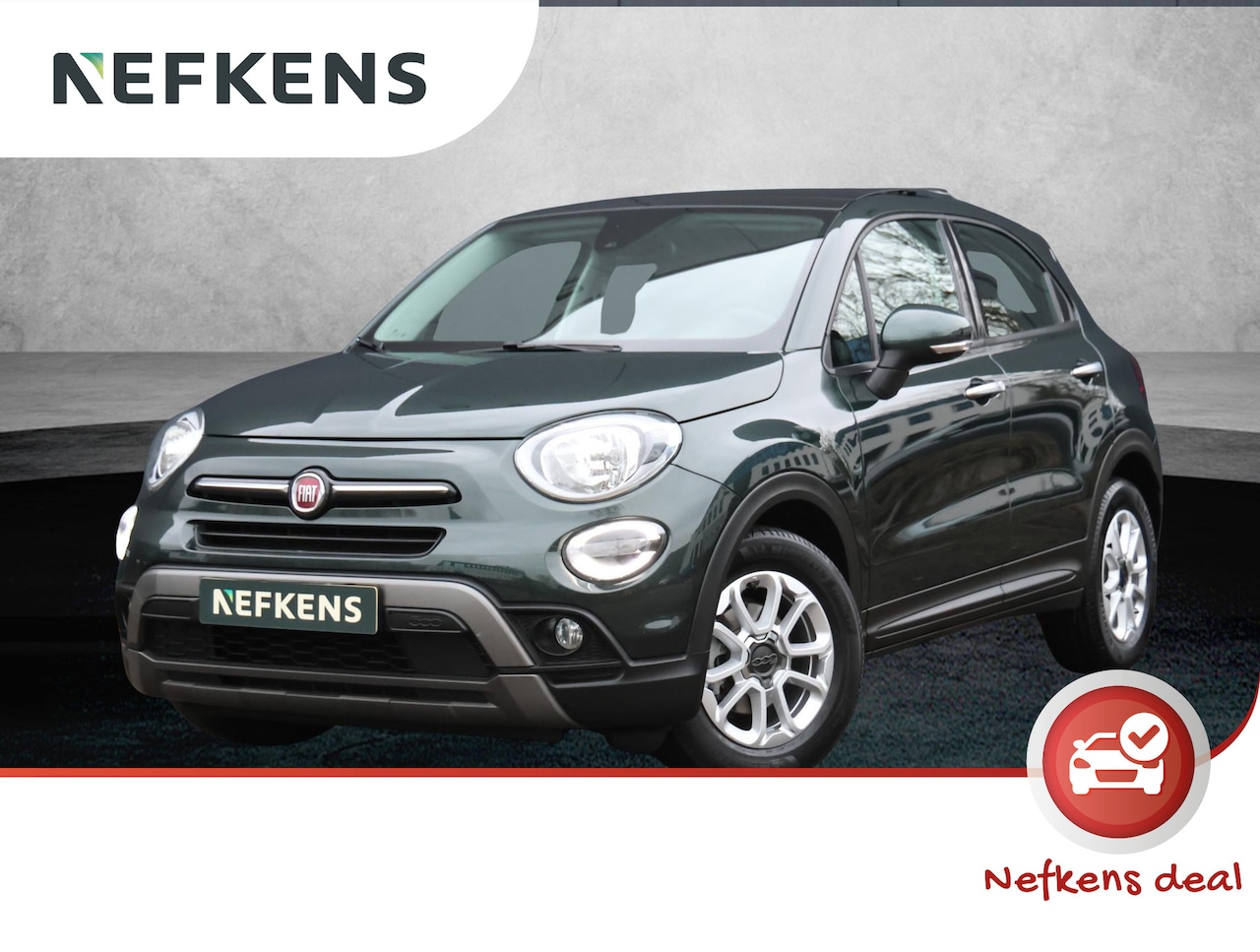 Fiat 500 X Cross - 120pk City Cross | 1ste eigenaar | Glazen dak | Camera | Climate | Beats Audio - AutoWereld.nl