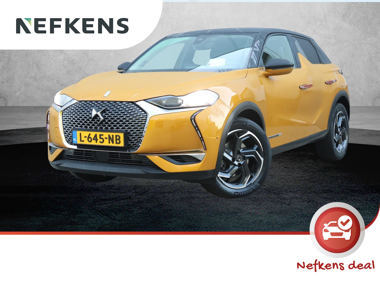 DS 3 Crossback - 1.2 130pk Automaat Grand Chic | Navigatie | FOCAL audiosysteem | Leder | Cruise Control | - AutoWereld.nl