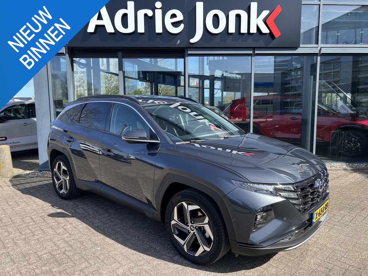Hyundai Tucson - 1.6 T-GDI HEV Premium AUTOMAAT | FULL HYBRID | 360gr CAMERA | LEDER | EL.A.KLEP | NAVIGATI - AutoWereld.nl