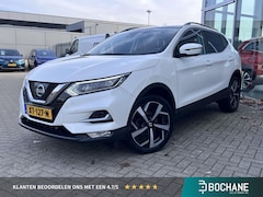 Nissan Qashqai - 1.2 Tekna + 360 camera - Halfleder interieur - Panormadak - Stoelverwarming - Blindspot Wa