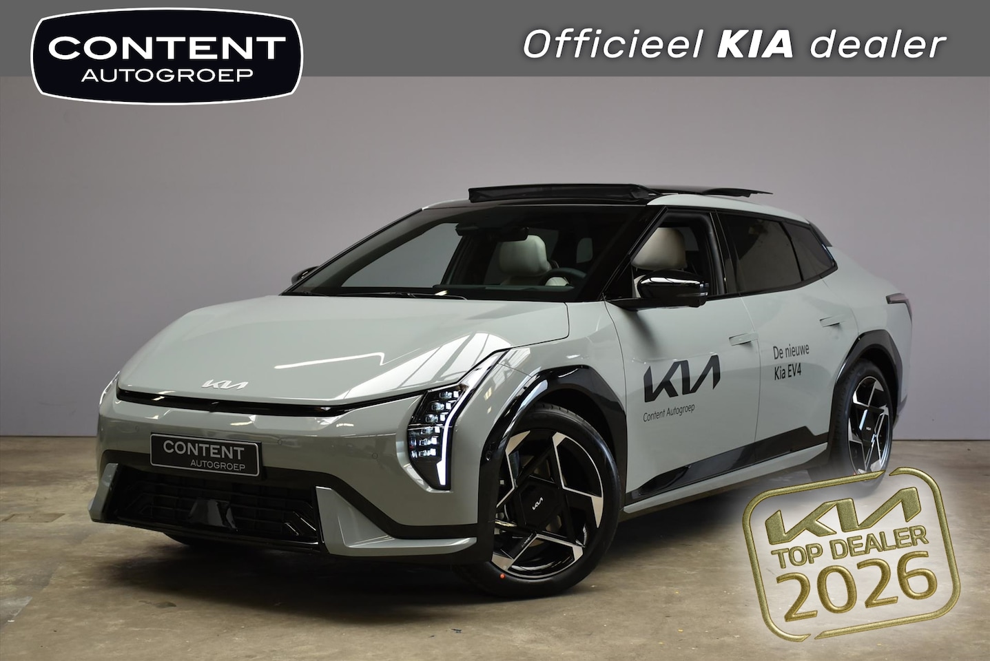 Kia EV4 Fastback - 81,4 kWh 204PK GT-PlusLine NIEUW - AutoWereld.nl