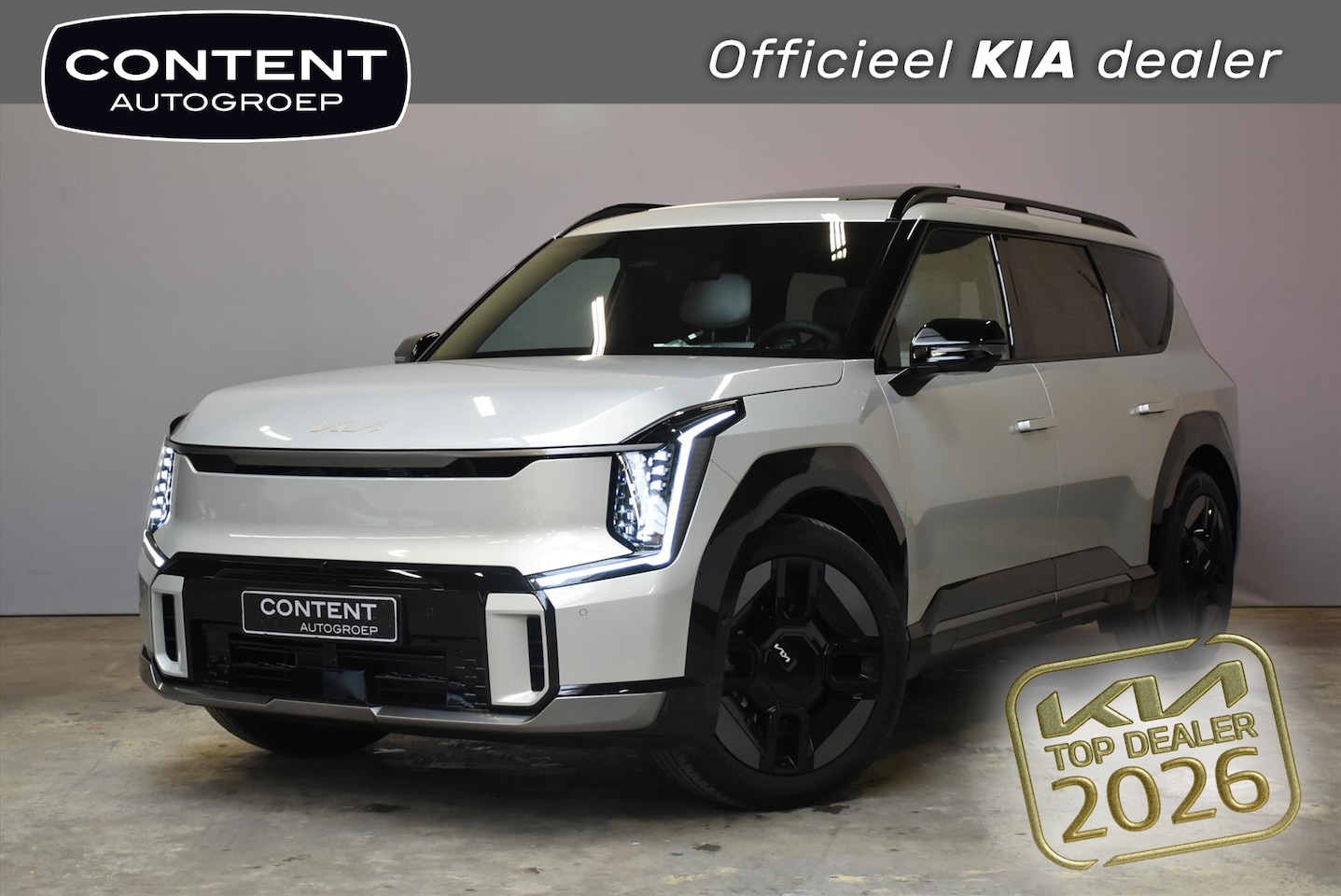 Kia EV9 - 99,8kWh 384pk AWD Dual Motor GT-Line NIEUW - SNEL LEVERBAAR - AutoWereld.nl