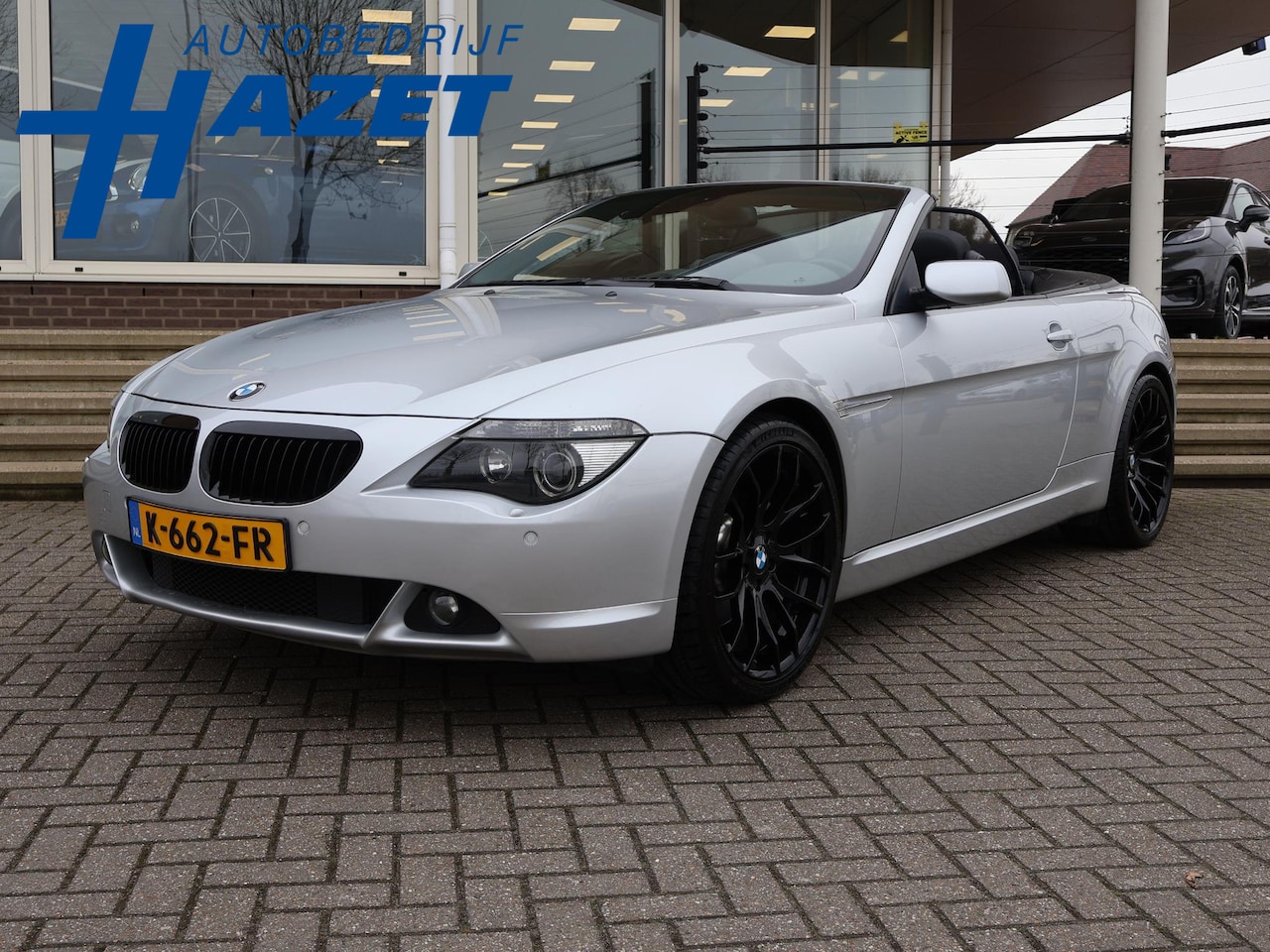 BMW 6-serie Cabrio - 645Ci 8-CILINDER 333 PK AUT. *TOP STAAT* + 20 INCH | LEDER | SPORSTOELEN | MEMORY | LAPTIM - AutoWereld.nl