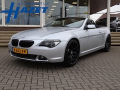 BMW 6-serie Cabrio - 645Ci 8-CILINDER 333 PK AUT. *TOP STAAT* + 20 INCH | LEDER | SPORSTOELEN | MEMORY | LAPTIM