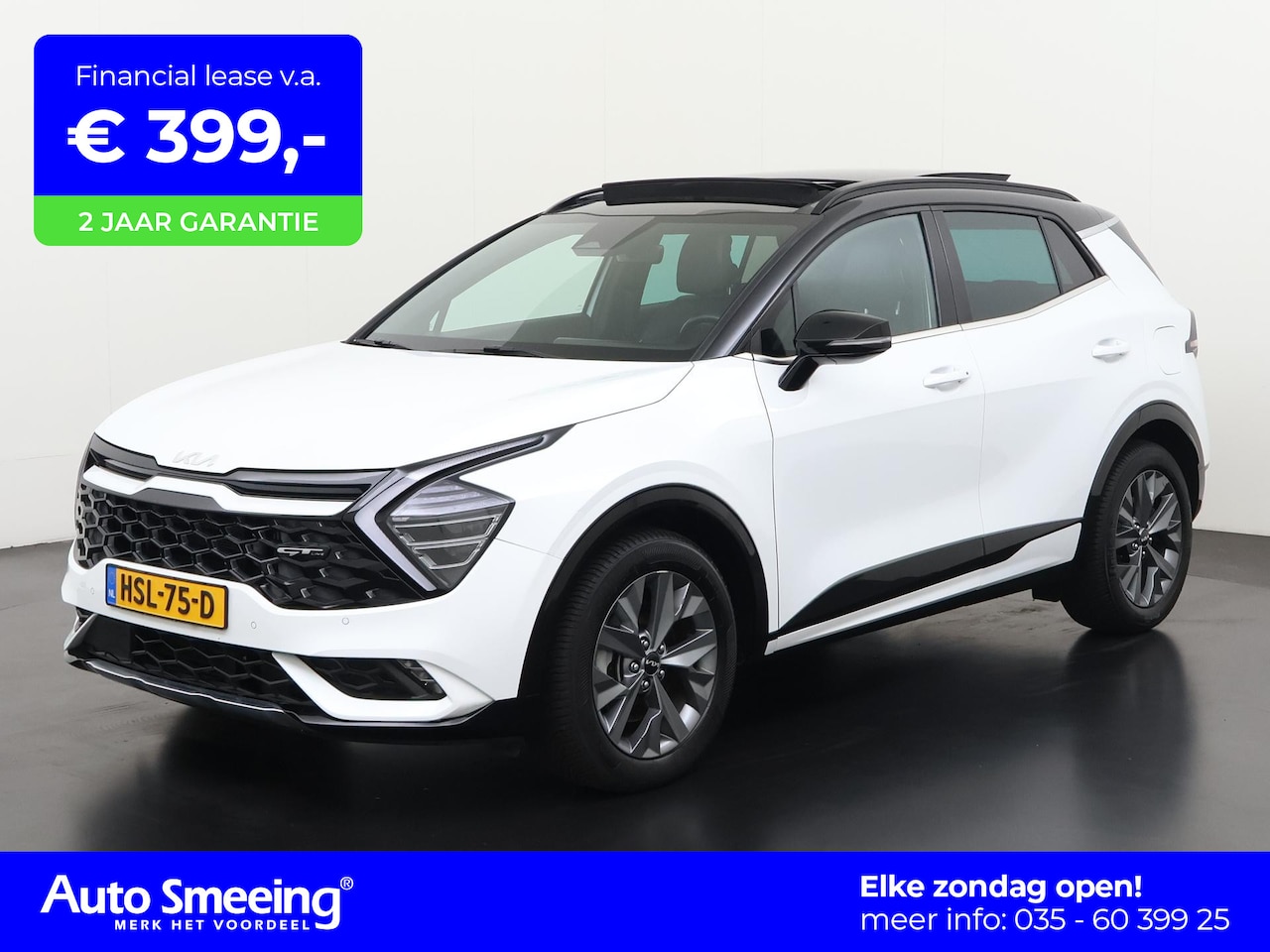 Kia Sportage - 1.6 T-GDi Hybrid GT-Line | Schuifdak | Adaptief Cruise | Stoel/Stuurverwarming | Zondag Op - AutoWereld.nl