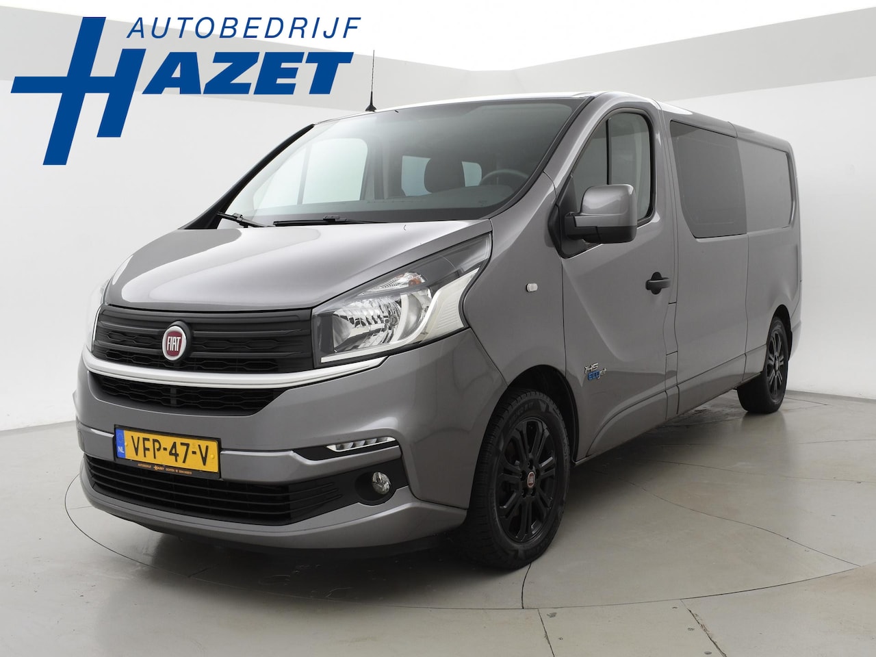 Fiat Talento - 2.0 MJ 145 PK L2H1 DUBBEL CABINE + LMV | TREKHAAK | AIRCO | CRUISE | GEÏSOLEERDE LAADRUIMT - AutoWereld.nl