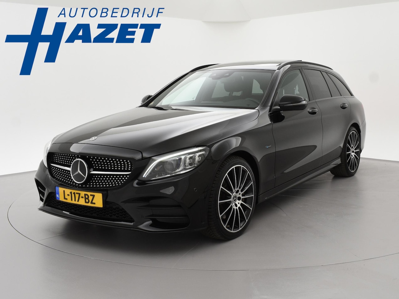Mercedes-Benz C-klasse Estate - 300e 320 PK PLUG-IN - AMG NIGHT + BURMESTER | LUCHTVERING | PANORAMA | DISTRONIC+ | SFEERV - AutoWereld.nl