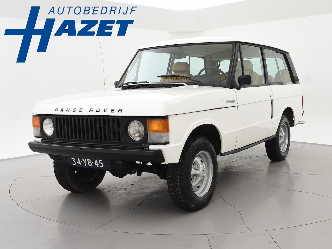 Land Rover Range Rover - CLASSIC 3.5 V8 2-DOOR LPG ORIGINEEL NEDERLANDS | 50 JAAR OUD | APK/WEGENBELASTINGVRIJ - AutoWereld.nl