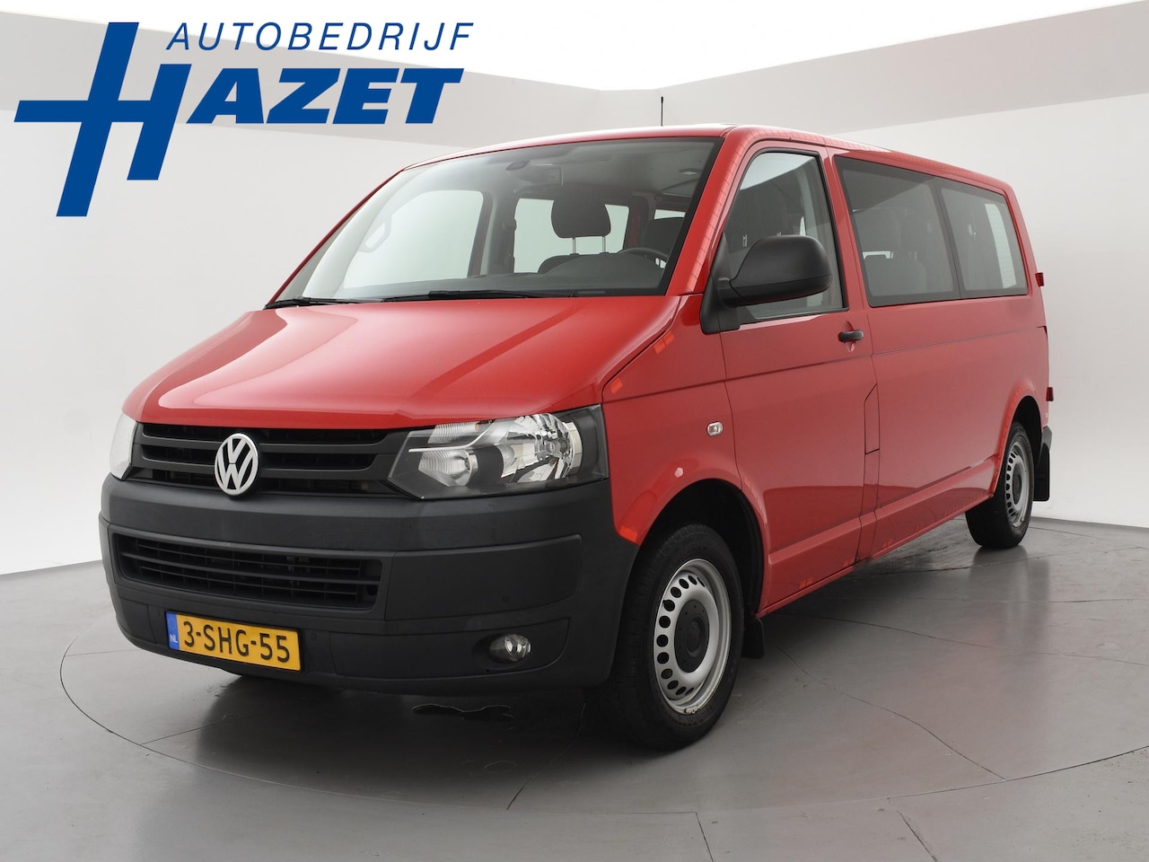 Volkswagen Transporter Kombi - 2.0 TDI 140 PK DSG AUT. L2H1 8-PERS. *98.138 KM* + TREKHAAK | COMFORTSTOELEN | NAVIGATIE - AutoWereld.nl