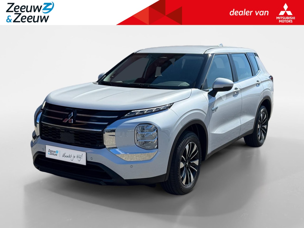 Mitsubishi Outlander - 2.4 PHEV Pure € 4.000 euro Accessoire cheque | 8 JAAR GARANTIE | Snel leverbaar | Totaalpr - AutoWereld.nl