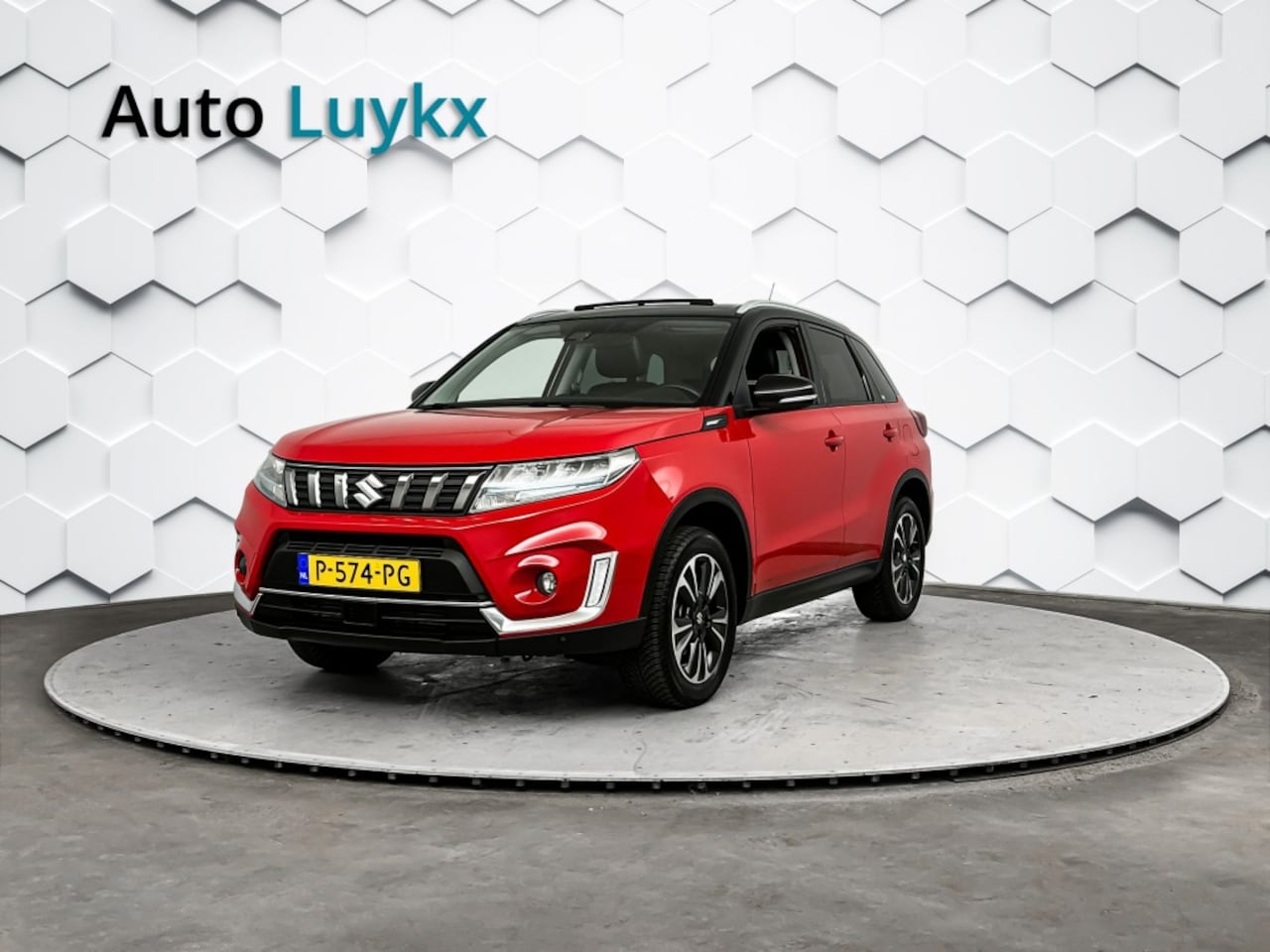 Suzuki Vitara - 1.4 Boosterjet Style Smart Hybrid | Panoramadak | Lederen Bekleding | Trekhaak - AutoWereld.nl