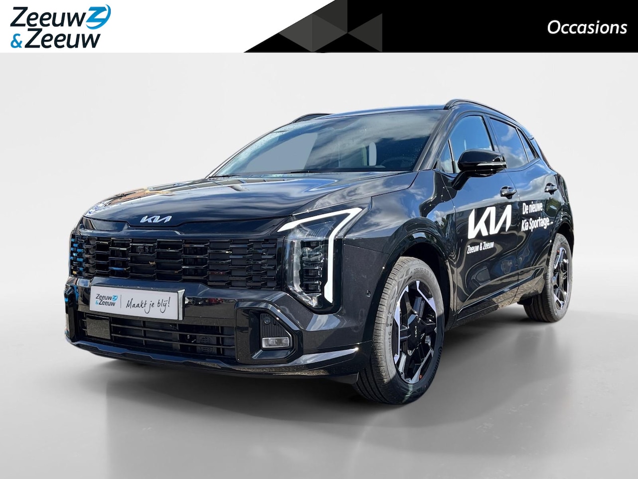 Kia Sportage - 1.6 T-GDi Hybrid GT-PlusLine | Schuif/kanteldak | Lederen bekleding | 360 Graden camera | - AutoWereld.nl