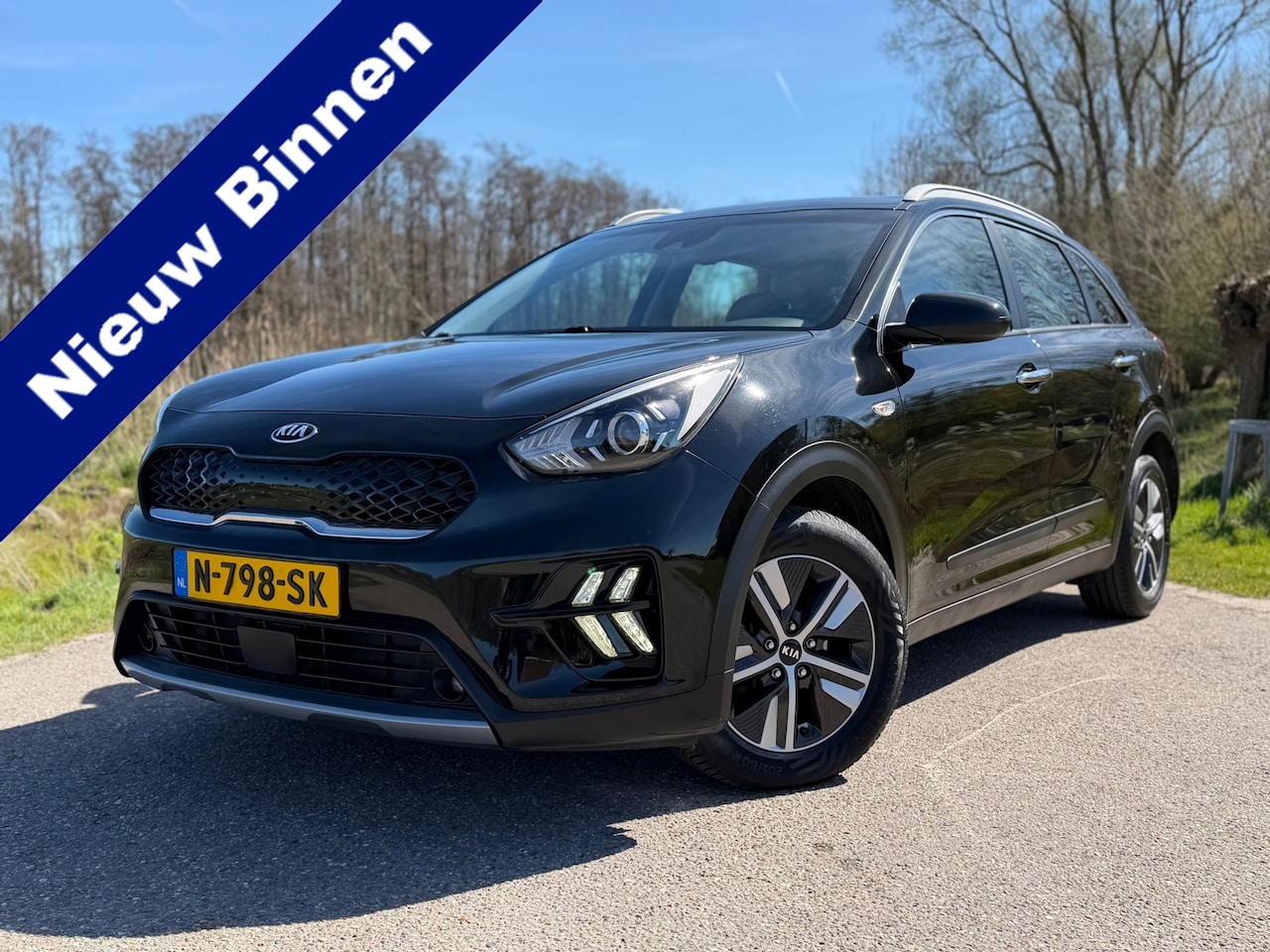 Kia Niro - 1.6 GDi Hybrid DynamicLine / Automaat / Navigatie / Stoel en Stuur-verwarming / Adaptive c - AutoWereld.nl