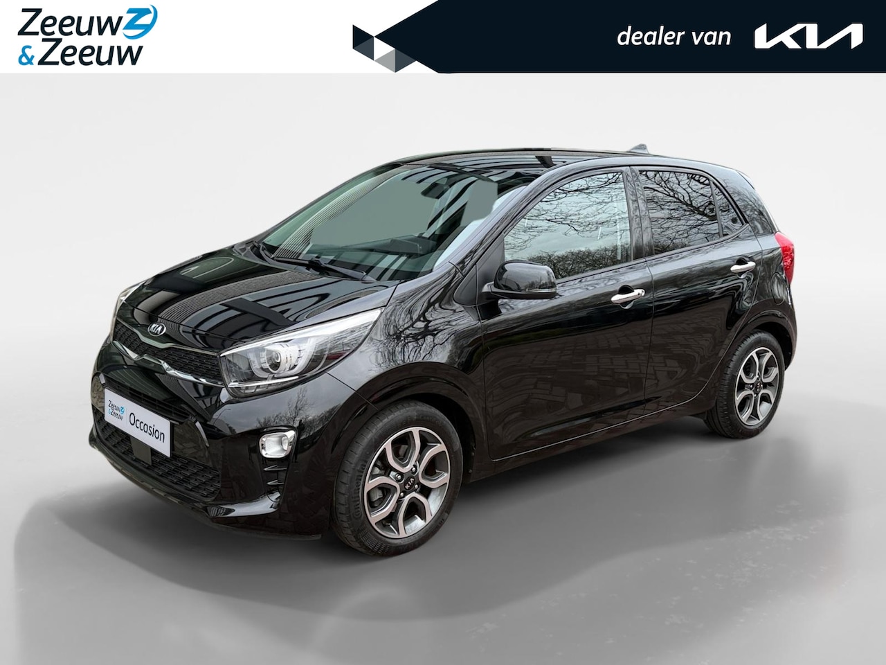 Kia Picanto - 1.0 DPi DynamicPlusLine SMART KEY | PRIVACY GLASS | NAVIGATIE | CLIMATE CONTROL | RESTEREN - AutoWereld.nl