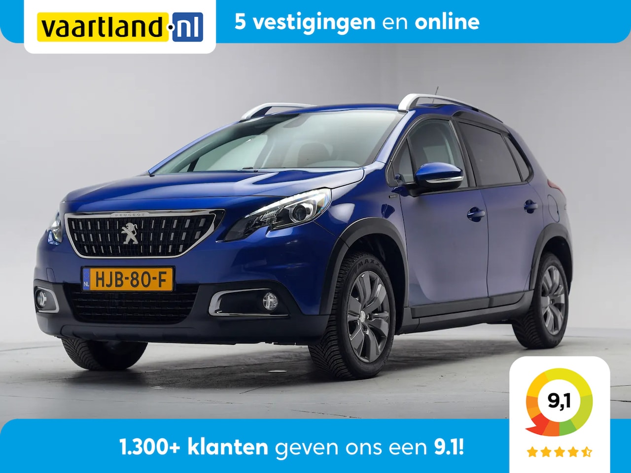 Peugeot 2008 - 1.2 PureTech Signature Aut. [ Navi Climate Parkeersensoren Cruise ] - AutoWereld.nl