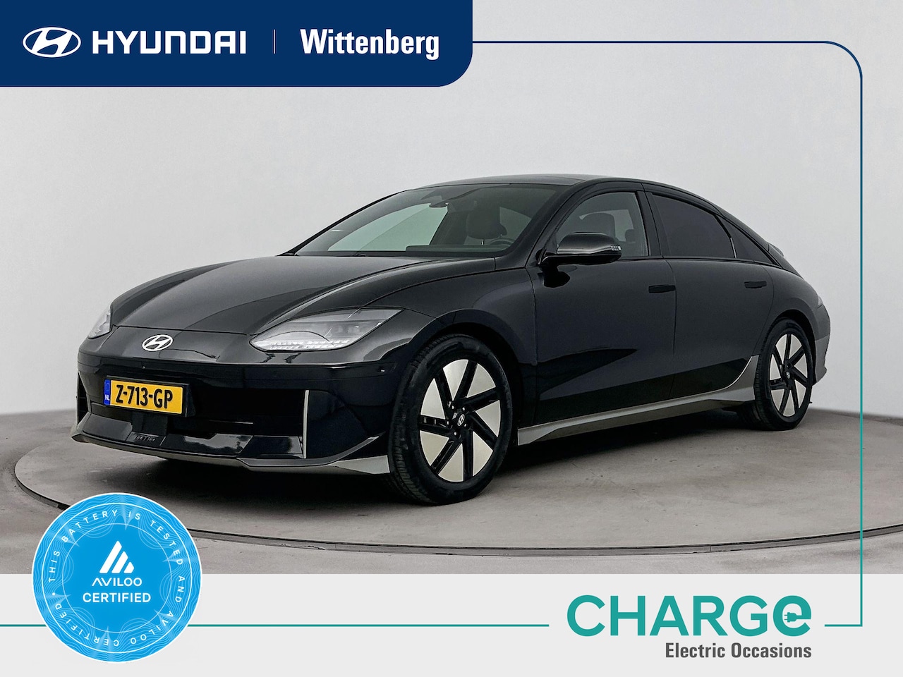 Hyundai IONIQ 6 - Lounge 77.4 kWh Sky | ACTIE! | SoH 97% | Schuifdak | Leer | Memory | 360 Camera | Stoelven - AutoWereld.nl