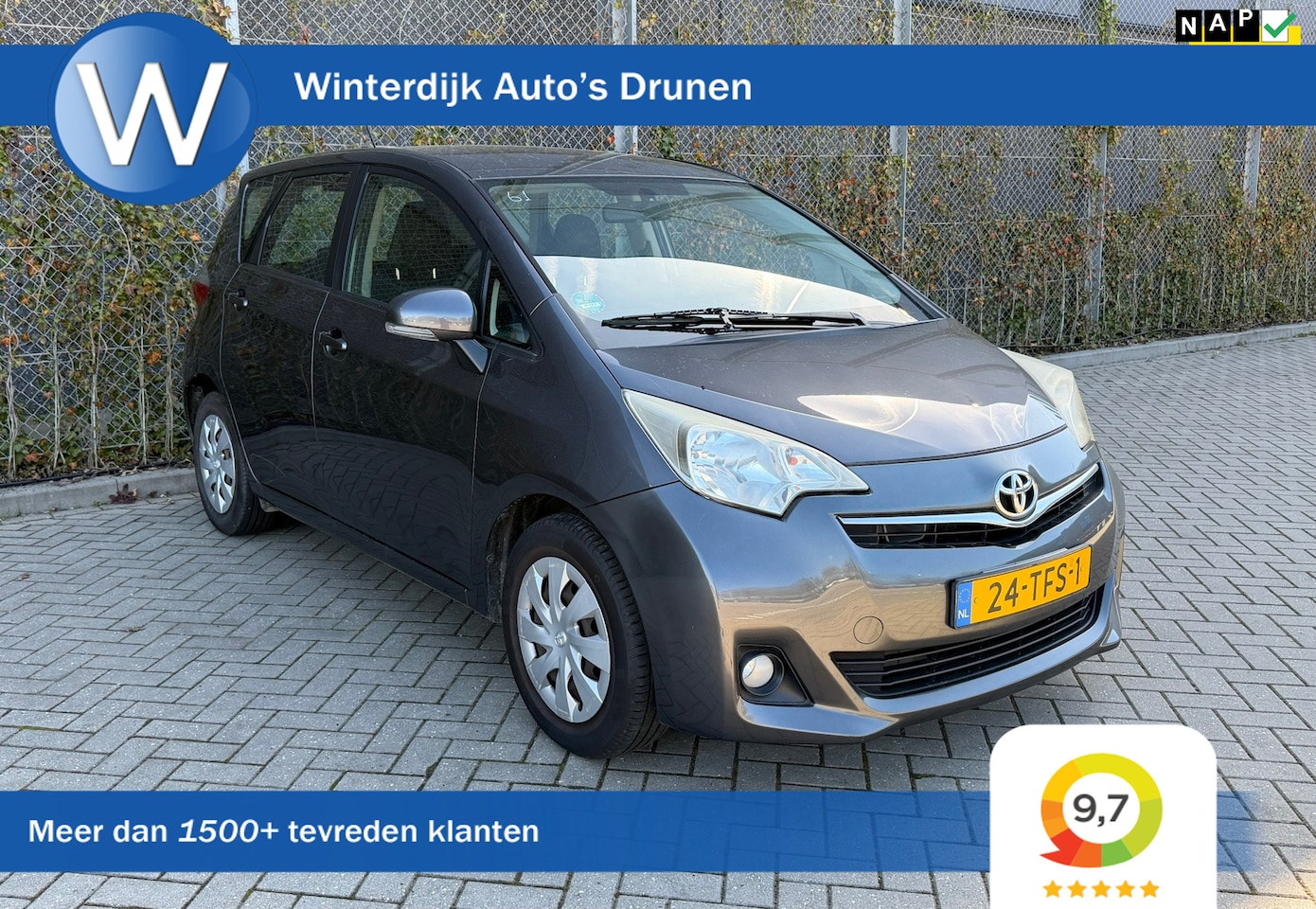 Toyota Verso S - 1.3 VVT-i Aspiration Automaat|Camera|Trekhaak - AutoWereld.nl