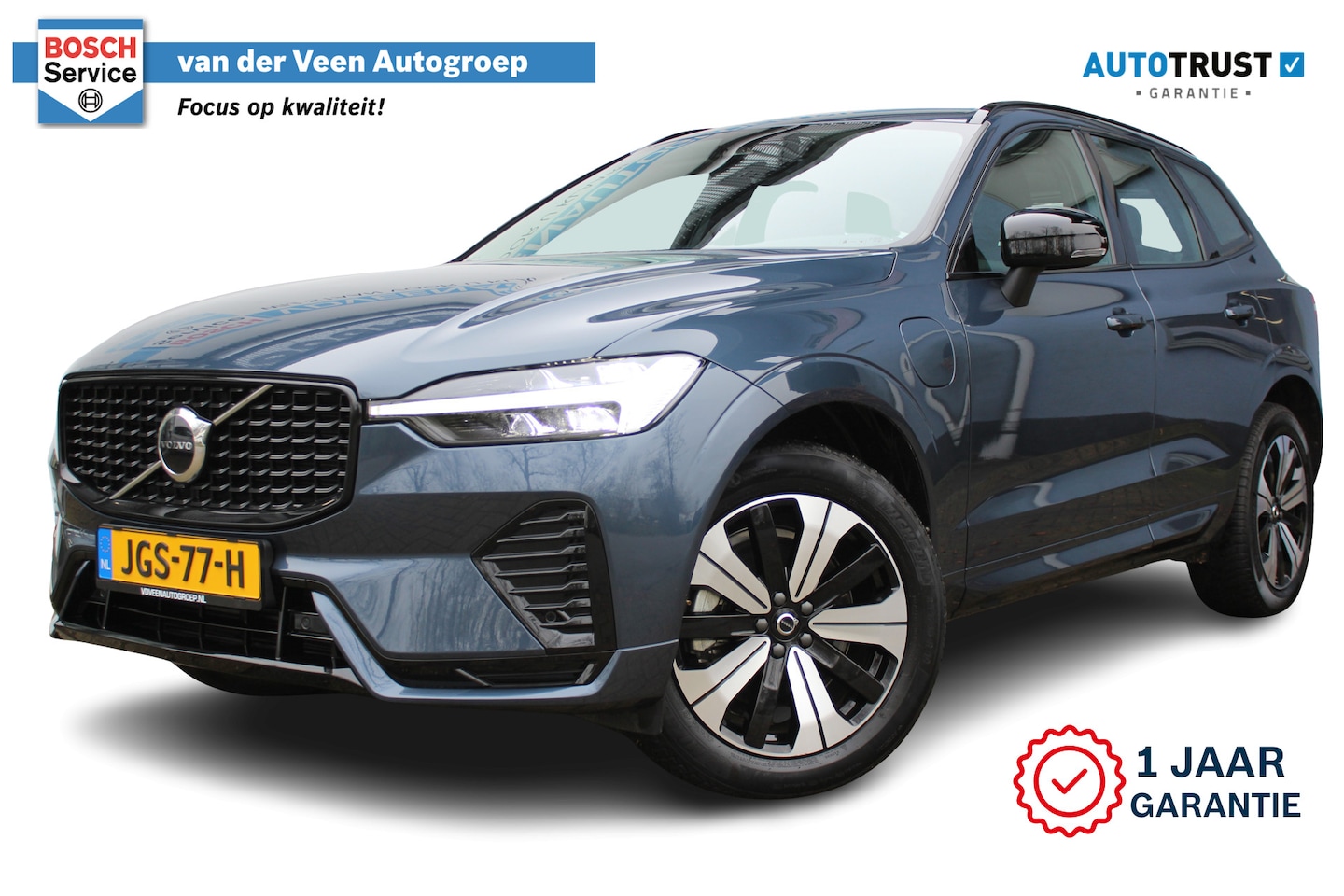 Volvo XC60 - 2.0 T6 Plug-in hybrid AWD Plus Dark | Incl. 12 maanden Garantie | Panorama dak | Elektrisc - AutoWereld.nl