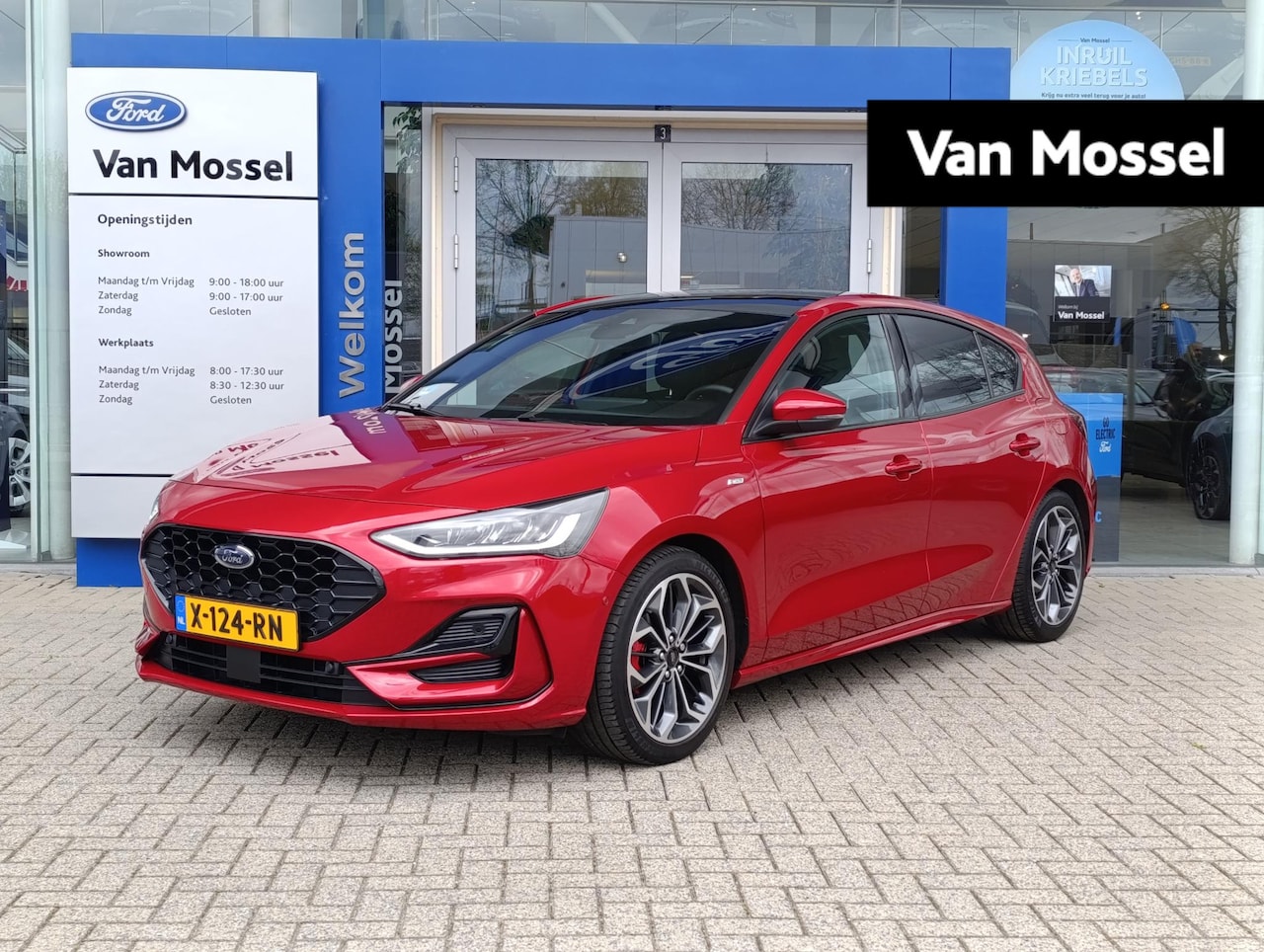 Ford Focus - 1.0 EcoBoost Hybrid ST Line X | 155PK! | Panodak | Elek. stoel | Stoel/stuur voorruitverwa - AutoWereld.nl